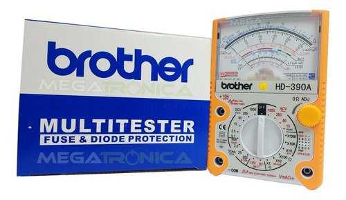 Multimetro Tester Analogico Brother Profesional Hd390a Full - Comprar ...