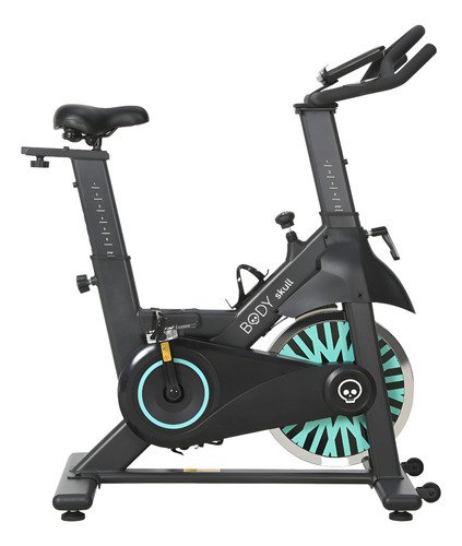 Bicicleta Fija Spinning Profesional Body Skull - Disco De Inercia De 20 Kg - Usuario 200 Kg