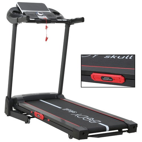 Cinta Caminadora Electrica Body Skull - Velocidad 16 Km/h - Inclinacion Electronica - Usuarios 150 Kg